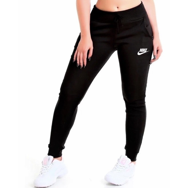 Calca moletom feminina nike hot sale preta