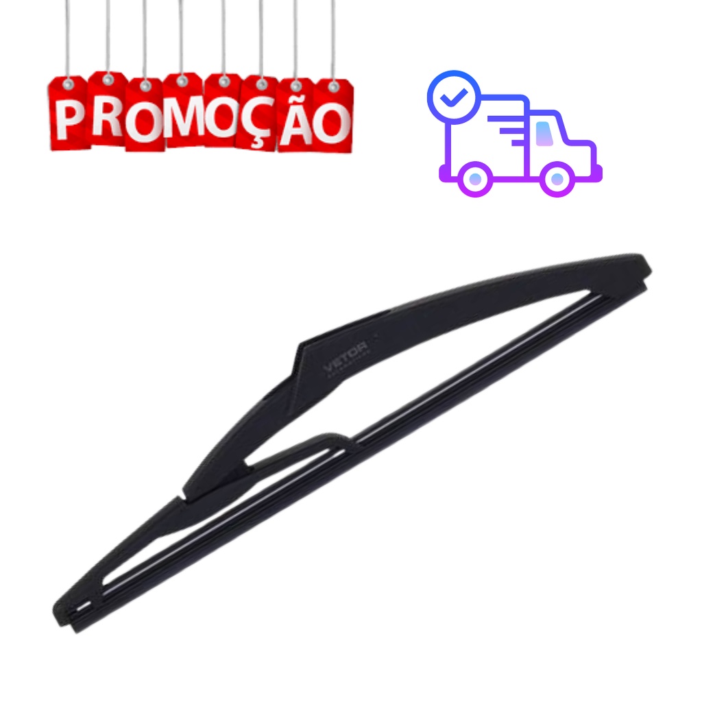 Palheta Limpador Traseiro Fiat Uno Novo Vivace Drive 2011 á 2022 em Oferta na Shopee