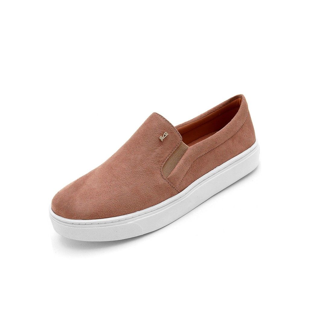 slip on santa lolla suede caramelo