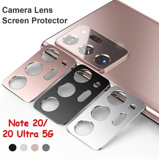 Câmera Traseira Anel De Metal De Proteção Tampa Da Liga De Alumínio Lente Protetor De Tela Para Samsung Galaxy Note 20/Ultra