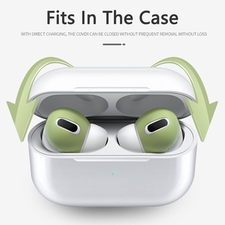 Silicone Protecitve Dicas Pele e Capas de Ouvido Substituição Antiderrapante Eartips Earpads Compatível com Apple AirPods Pro 2