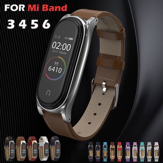 Pulseira De Couro Sobressalente Para Xiaomi Mi Band 7 , 3/4/5/6