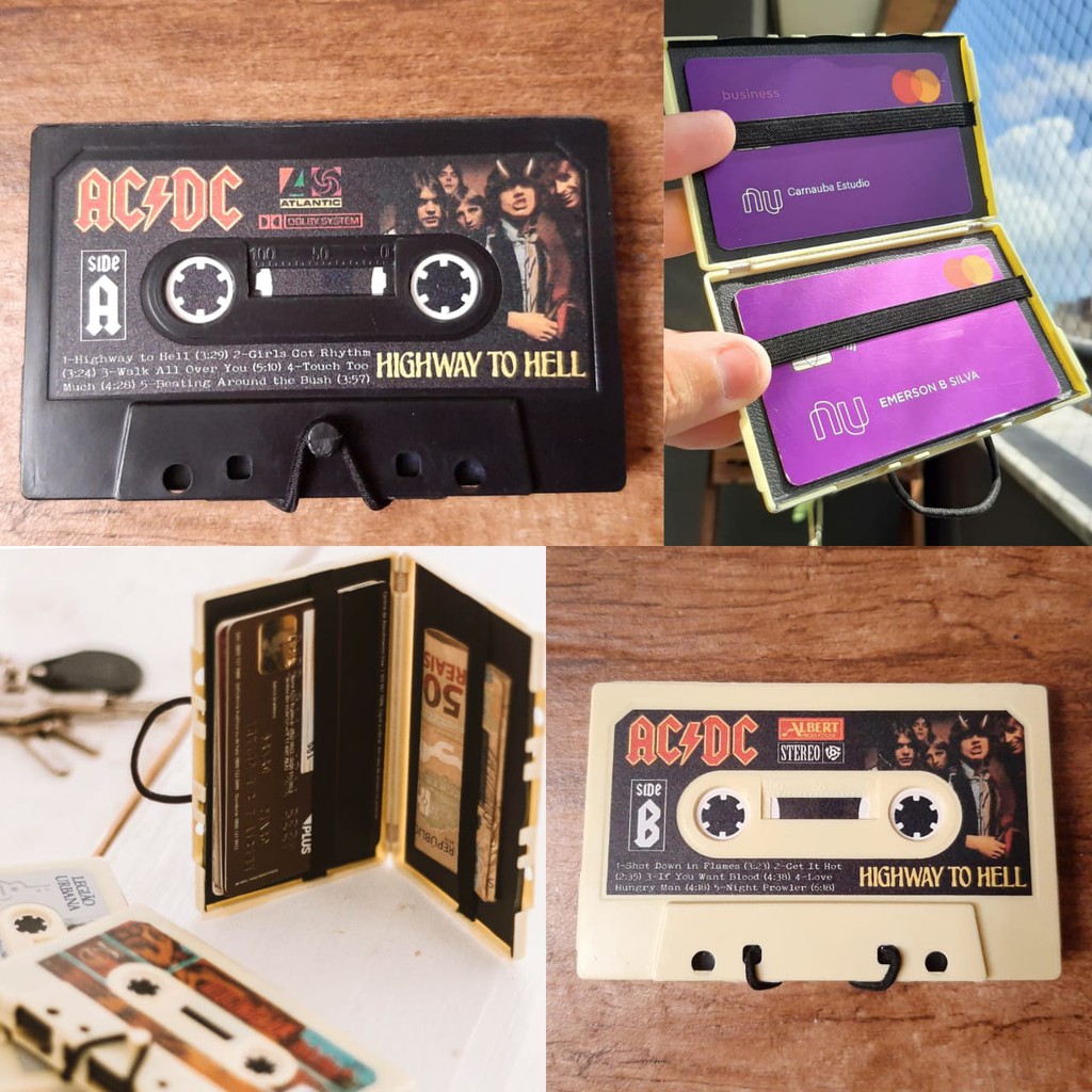 Carteira - Fita K7