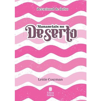 Devocional Diário Mananciais No Deserto - Edição de bolso - Rosa