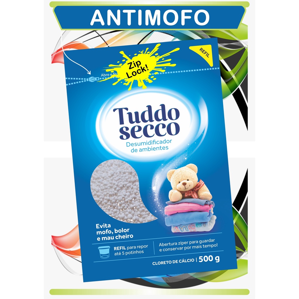 3 Kg Anti Mofo Cloreto De Cálcio Bolinhas Pellets Tuddo Secco Pronta Entrega Antimofo