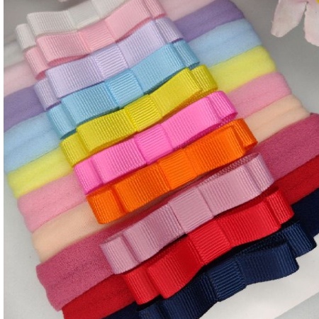 Laços para Bebê Recém Nascida Kit C/10 Faixinhas de 5,5cm