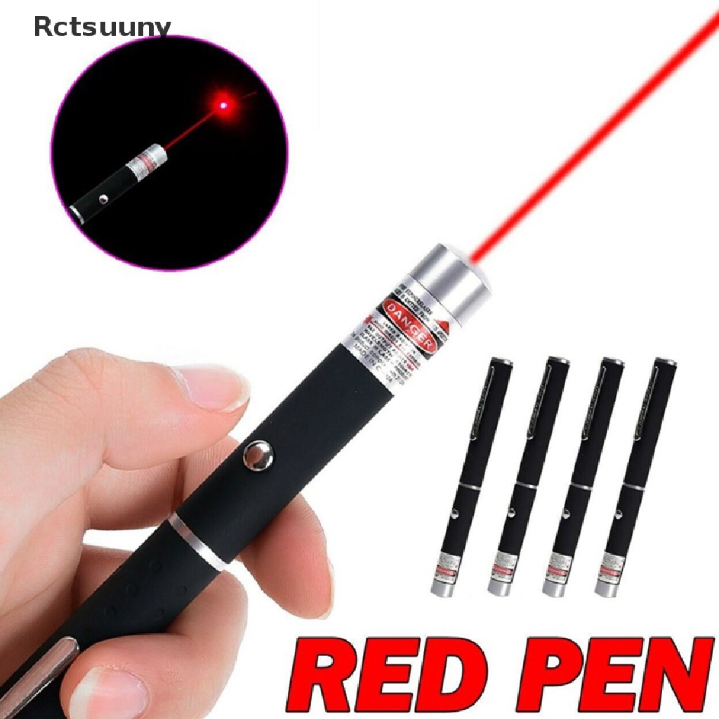 Rctsuuny 5MW High-Powered Red Laser Pointer Pen Lazer 532nm Visible Beam Light New BR