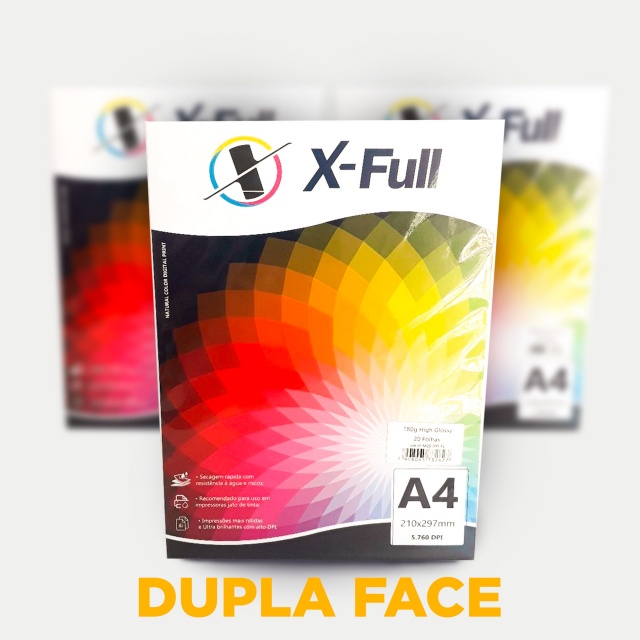 Papel Fotografico Fosco 220gr Matte Dupla Face Com 100 Folhas Xfull Shopee Brasil 0772