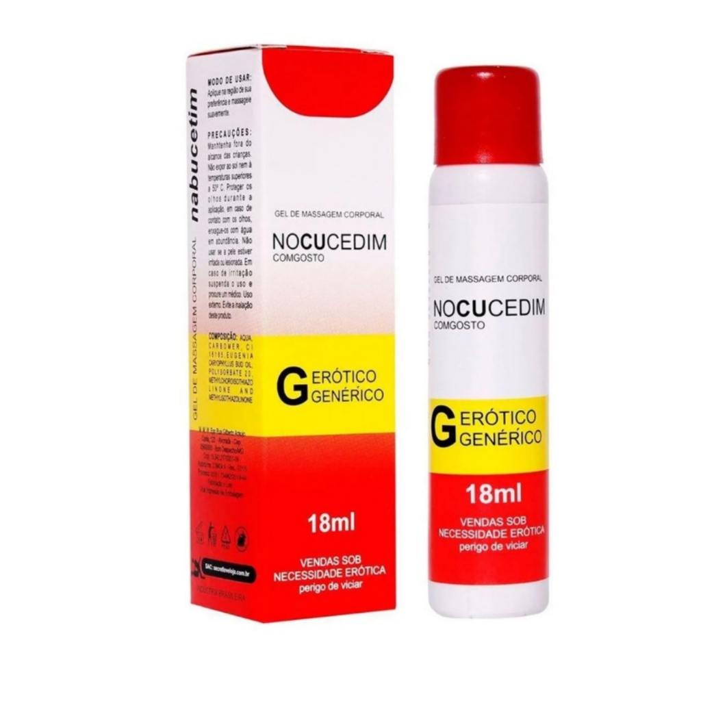 Gel Anestésico Anal Lubrificante Extra Forte Nocucedim Embalagem Discreta Shopee Brasil