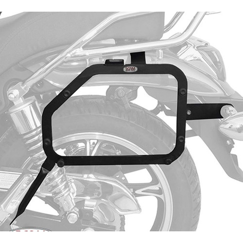 Suporte Baú Lateral Haojue Chopper Road 150 | 2018 em Diante - Scam