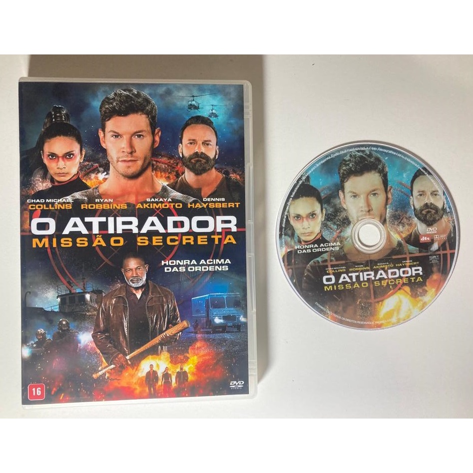 DVD - O Atirador - Missão Secreta - Dublado e Legendado