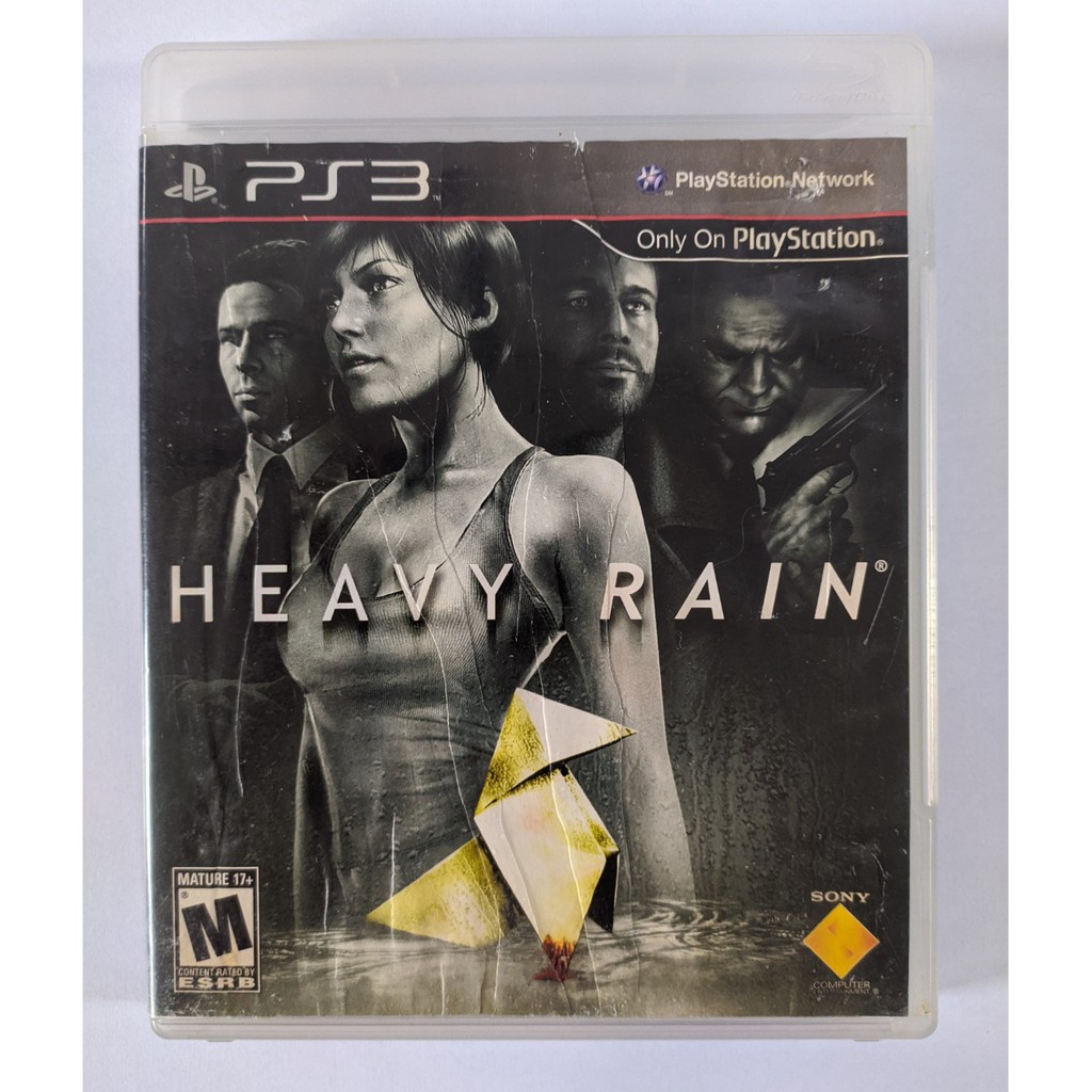 Heavy Rain Mídia Física Ps3 Original A Pronta Entrega
