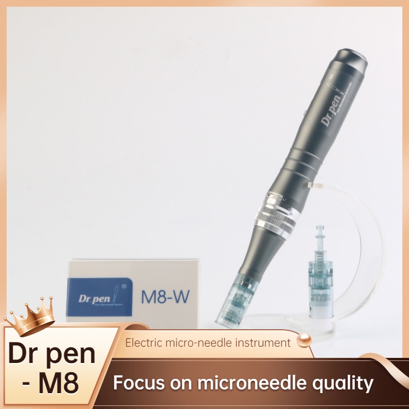 Dr Pen-M8 Ferramenta Elétrica Para Microagens Com Estampa De Acne / Pit / Acne / Ativação De Cabelos