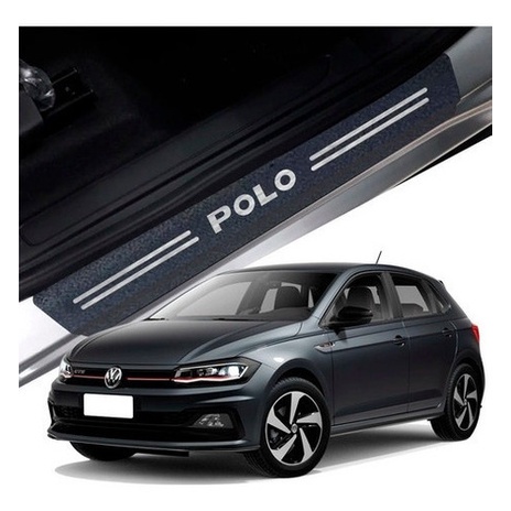 Soleira 8 Peças Volkswagen Polo 2017 2018 2019 2020 2021 á 2025