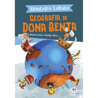 Livro - Geografia de Dona Benta- Monteiro Lobato - Capa comum - Ciranda Cultural