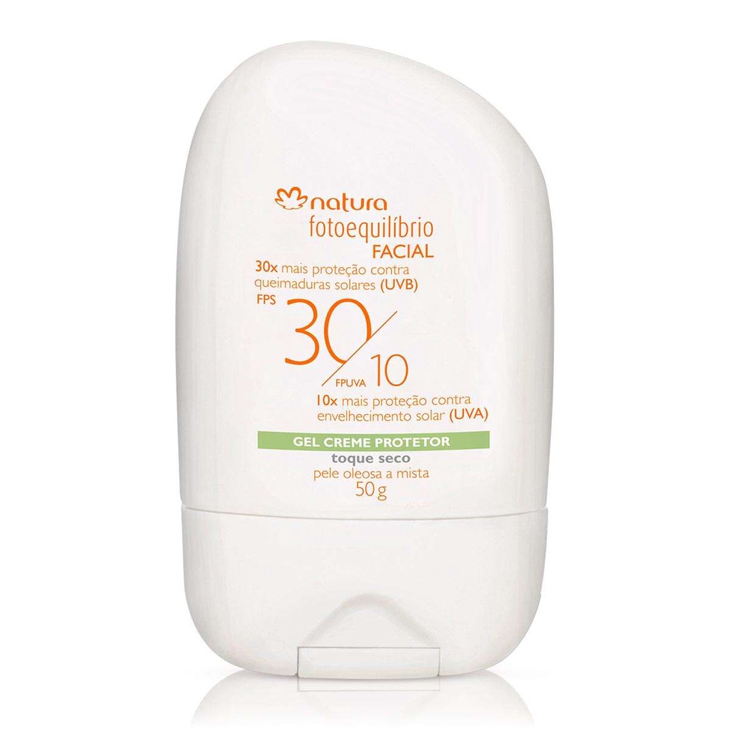 Gel Creme Protetor Facial FPS 30/FPUVA 10 Fotoequilíbrio - 50 g - pele oleosa a mista