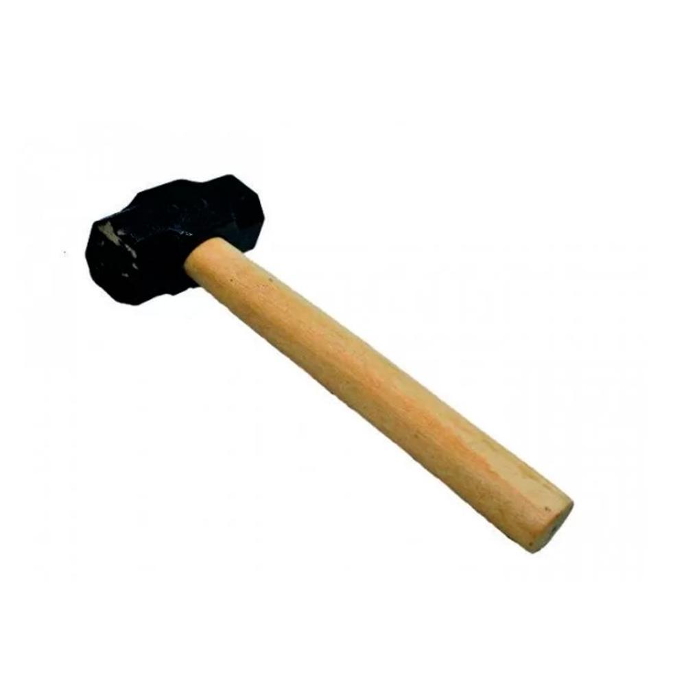 Marreta Metal com Cabo Madeira 500Gr - Volpato, Tamanho: 500g