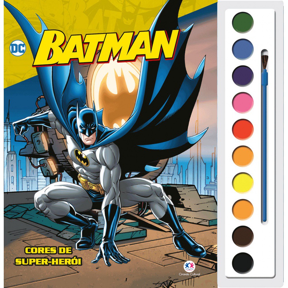Livro - Batman - Cores de super-herói - Ciranda Cultural