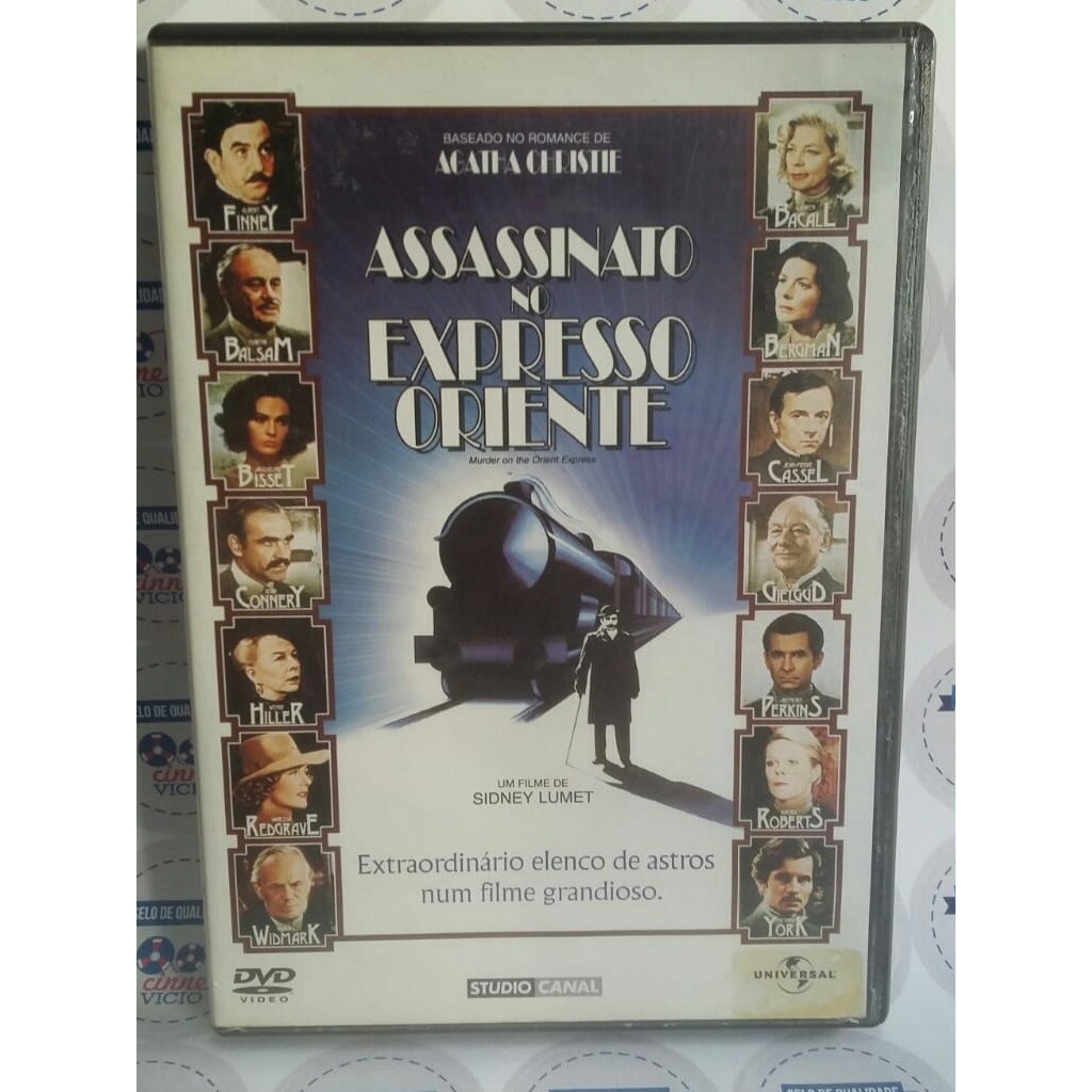 Dvd Original Do Filme Assassinato No Expresso Oriente