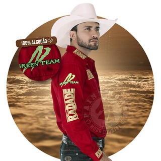 camisao country radade masculina bordada barretos peao agroboy festa
