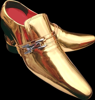 Mule Masculino em Couro - Babuche - Golden Seal - Ref: 700