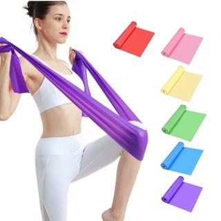 Faixa Elástica 1,5 Metro Azul/Roxo Espessura 0,35mm Thera Band Para Exercícios Multifunci…