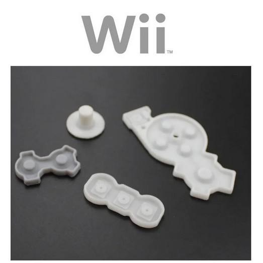 Kit Borrachas Condutivas Reparo Wii Remote Pronta Entrega