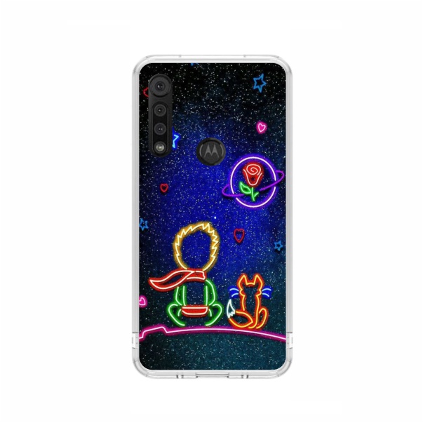 Capa de Celular Capinha Moto One Macro Personalizada - Pequeno principe