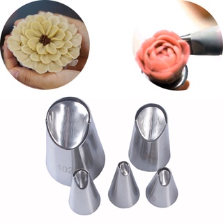 5 Bicos Confeitar Flores 402 L, 402, 81, 80, 79 Confeiteiro