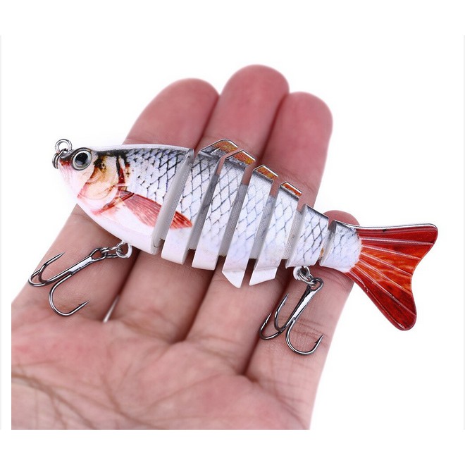 Isca Artificial Lambari Articulado 6 Segmentos 10cm em Oferta na Shopee