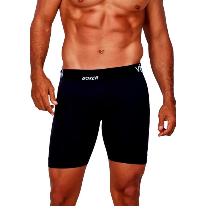 Cueca Boxer Ciclista Long Leg Conforto e Qualidade