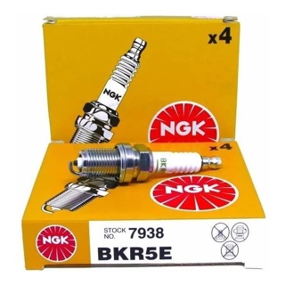 Jogo De Velas Palio weekend Siena Fiorino pick-up Strada Uno 1.5 mpi 1.6 8v Spi gasolina NGK BKR5E em Oferta na Shopee