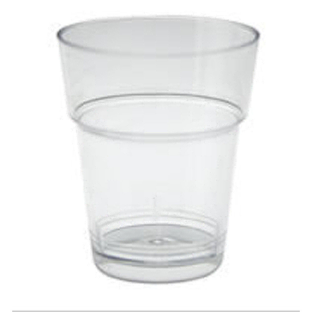 Copo Acrilico Cristal 10ml c/50 - Plastilânia