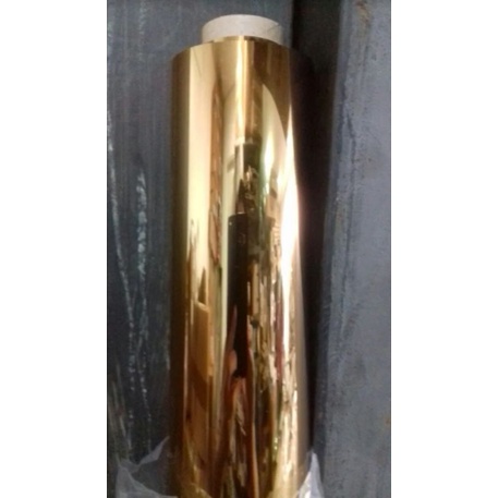 Película insulfilm ouro 5m X 50cm, para janelas, sacadas, box e outros