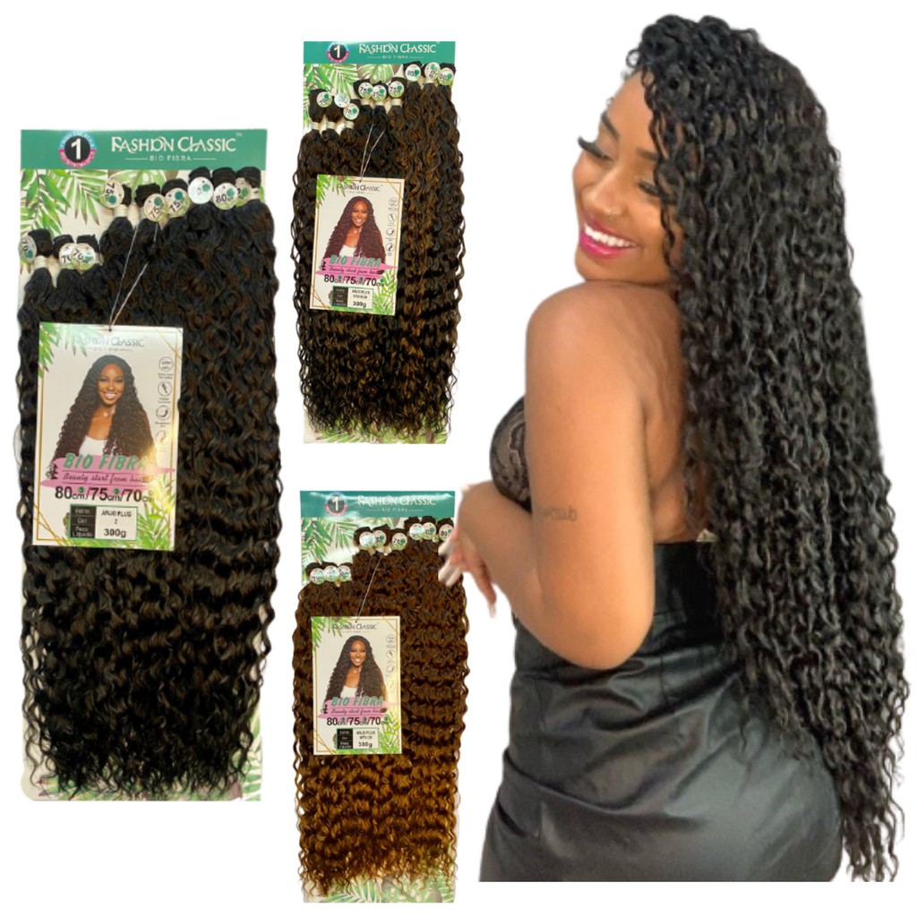 Cabelo Orgânico Bio Fibra Anjo Plus - Fashion Classic 80cm