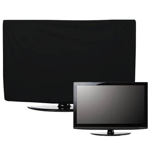 Capa para Tv Lcd ou Led 50 Samrt 4K Polegadas Preta e Impermeável