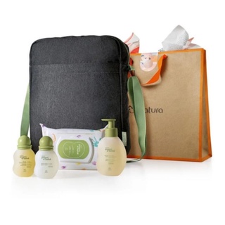 Conjunto Papai E Bebe Com Mochila E Tapete Natura Shopee Brasil
