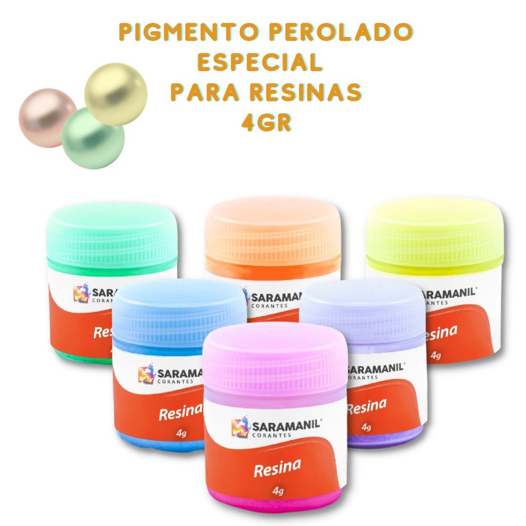 Pigmento Perolado Para Resinas e Artesanatos 4gr em Oferta na Shopee