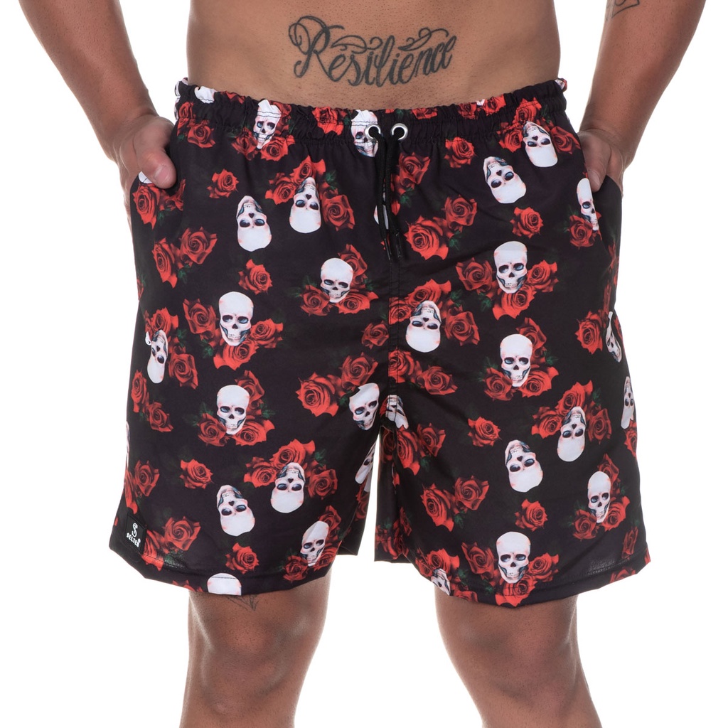 Short Masculino Tactel Estampados Moda Verão Praia
