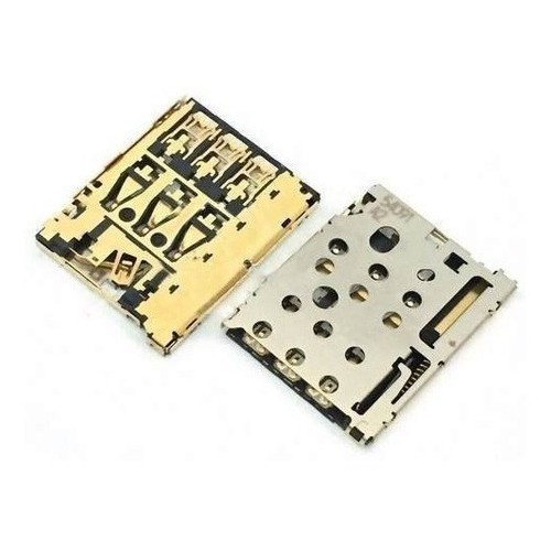 Slot Chip Leitor Sim Card Sony Xperi C4 Dual E5333 E5343