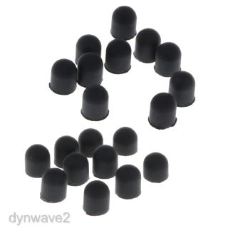 20 Peças Pontas De Borracha Para Capacitivo Touch Screen Stylus Pen, 5.8mm + 7.0mm