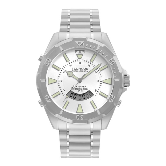 Relogio Technos Masculino Skydiver Prata - WT205FY/1B
