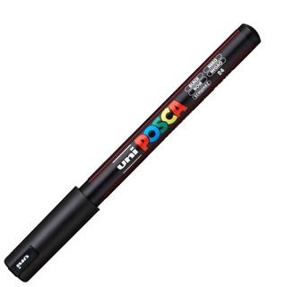 Caneta Posca PC-1MR Preta Uniball