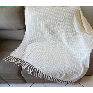 Manta para sofá e Cama 1,40X2,00 cru