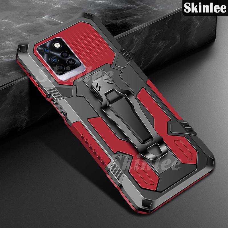 Capa Magnética Com Clipe De Metal Para Infinix Note 10 Pro / Note 11 Pro 12 Hot 11S NFC Hot 12 Play Hot 12i 12 G96 Smart 7 6