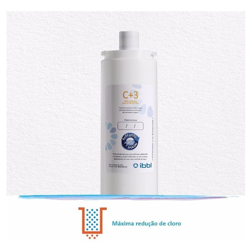 Filtro Refil C+3 - 1 Unid. P/ Ibbl Fr600 Speciale Immaginare em Oferta na Shopee