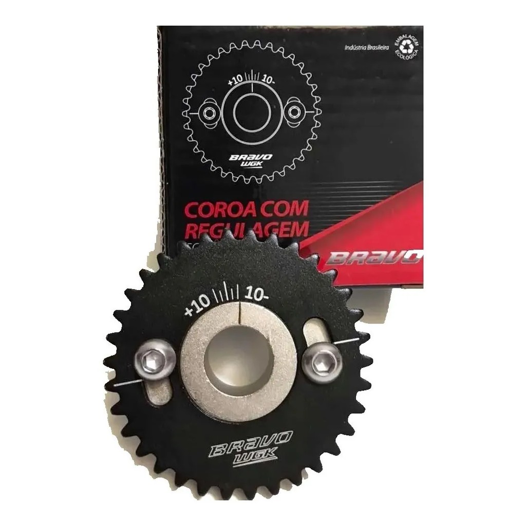 Coroa Comando Bravo Com Regulagem Titan 160 Nxr 160 Xre 190 Wgk