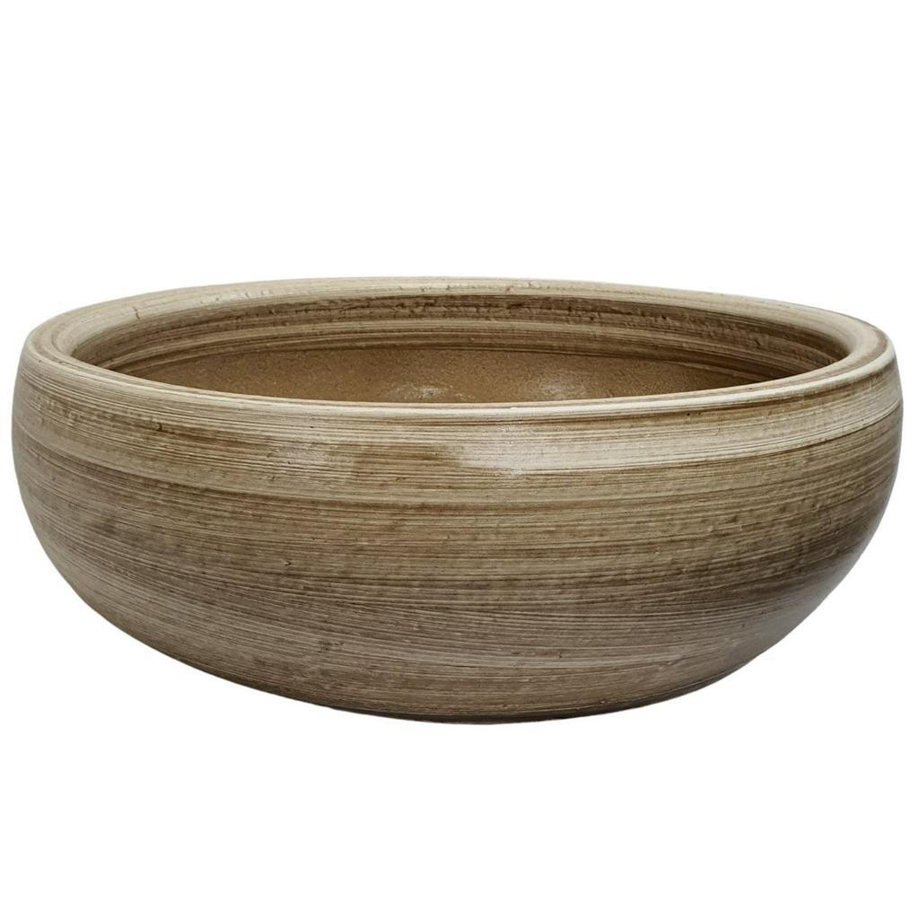 Vaso Bonsai 33 x 10cm Cor Palha