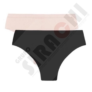Calcinha Cintura Alta Modeladora Trifil Cós Alto 1971-kit 2