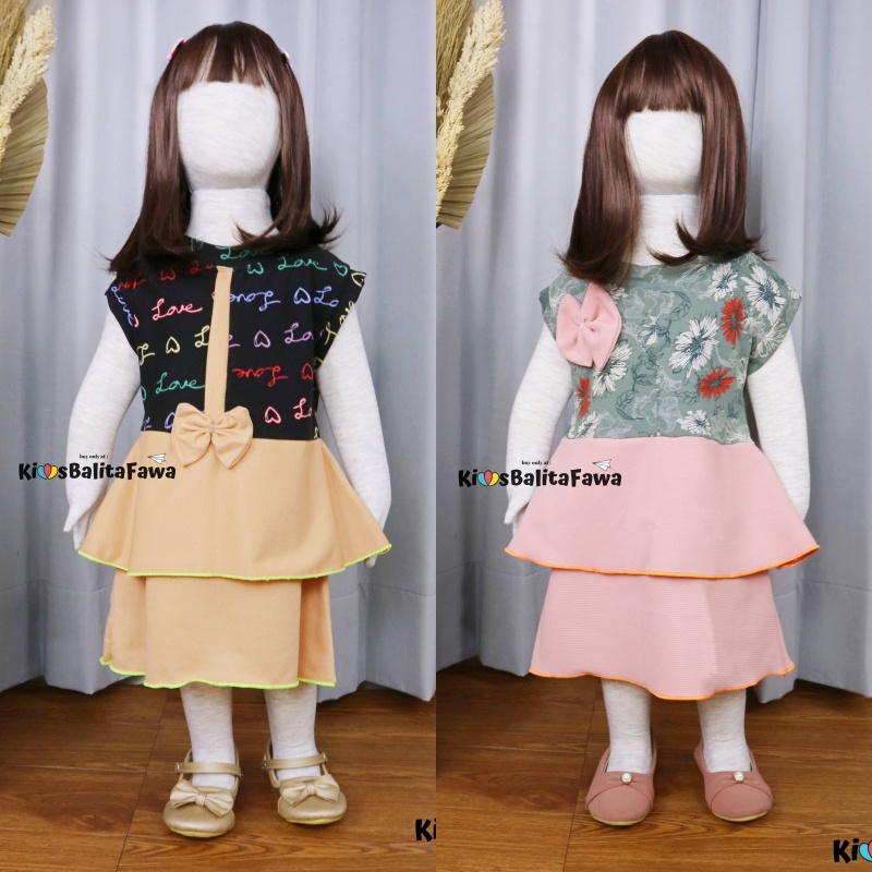 Vestido Viona Kensi Tamanho 1-6 Anos/Sem Mangas Feminino Blusa Importada Fofa